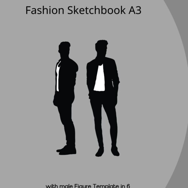 Male Fashion Sketchbook front cover