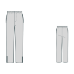 ίσιο παντελόνι πατρόν