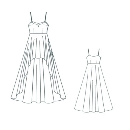 Wedding dress pattern