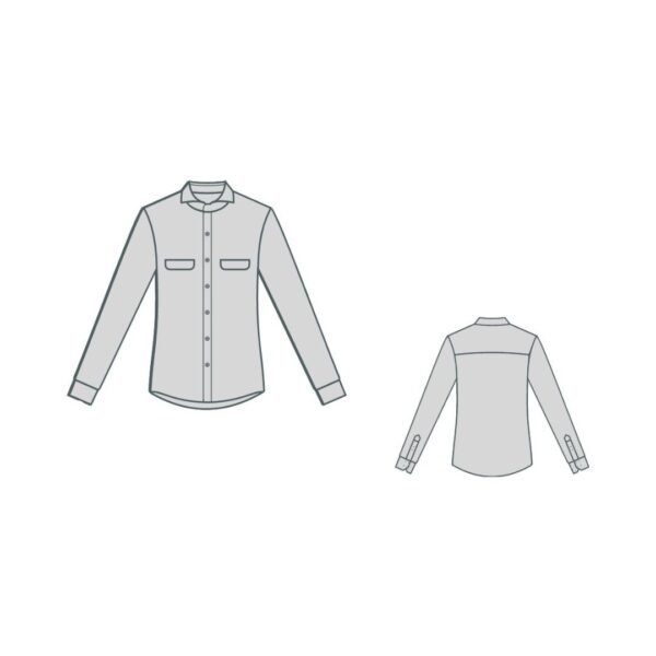 Κλασικό πουκάμισο / Classic shirt sewing pattern