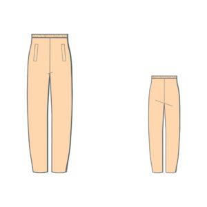 Πατρόν για φόρμα γυμναστικής / Sewing pattern for pants