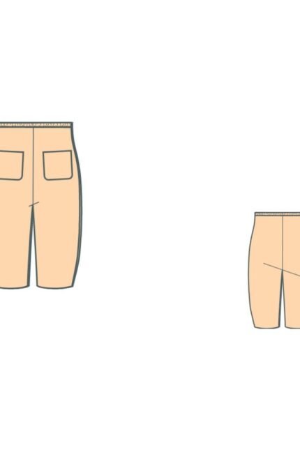 Βερμούδα ελαστική πατρόν