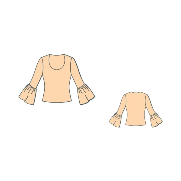 Πατρόν για μπλούζα / Top sewing pattern