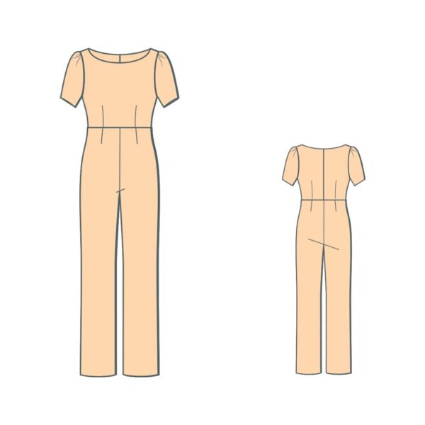 Πατρόν ολόσωμη φόρμα / Summer Jumpsuit Pattern