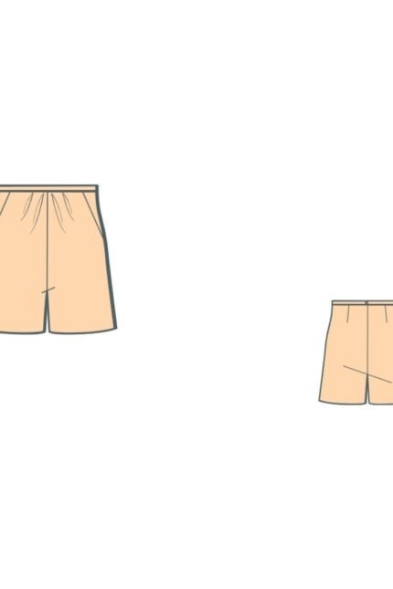 Μοδάτο σορτς πατρόν / Fashion shorts pattern