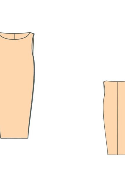 Cocoon Φόρεμα πατρόν / Cocoon Dress Pattern