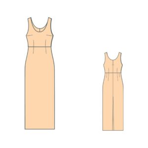 Elegant dress pattern