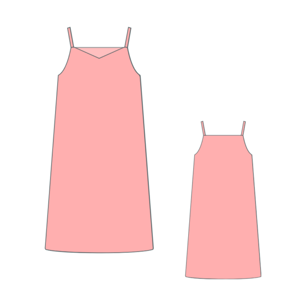 Pattern for kids dress 2 to 6 years