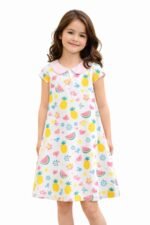 Πατρόν ραπτικής Καλοκαιρινό φορεματάκι με γιακά “Πήτερ Παν”, αέρινο, άνετη γραμμή.