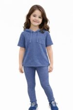 Πατρόν ραπτικής αθλητικό τοπ με κουκούλα έτοιμο φορεμένο