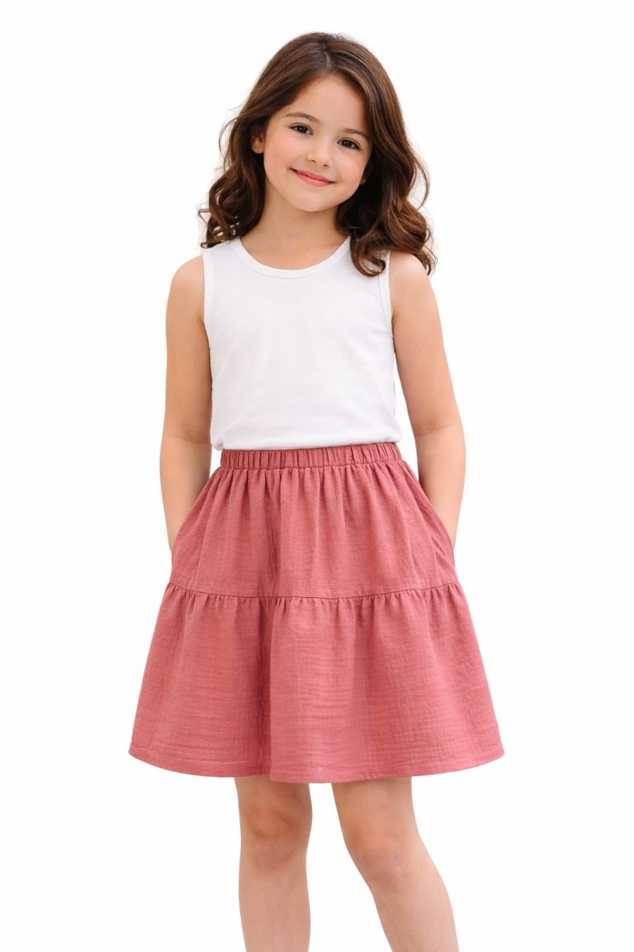 Πατρόν ραπτικής για φούστα παιδική δύο επιπέδων. Πατρόν ραπτικής για φούστα παιδική δύο επιπέδων.