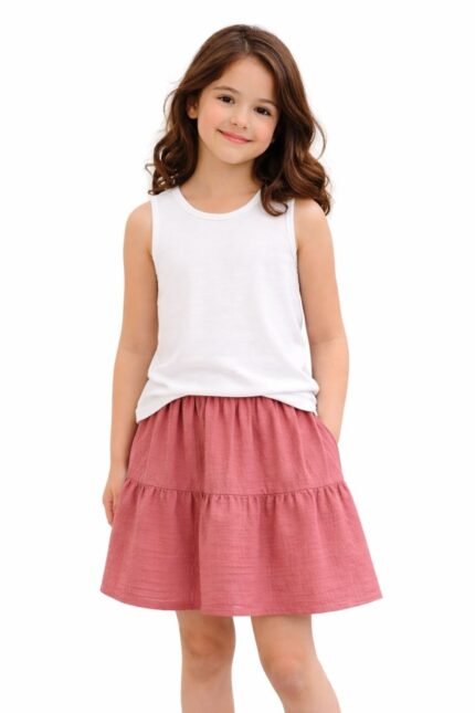 Πατρόν ραπτικής φανελάκι παιδικό έτοιμο φορεμένο