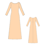 Πατρόν για φόρεμα μακρύ