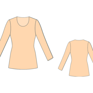 Pattern for a stretchy top.