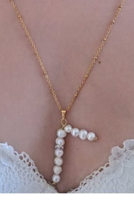 Κολιέ με Μονόγραμμα "Γ"