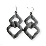 Γεωμετρικά Μακραμέ Σκουλαρίκια