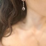 '' AMALTHEIA '' σκουλαρίκια με ροζ πέτρα