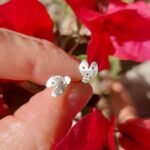 animals πασχαλίτσα_ Χειροποίητα σκουλαρίκια από ασήμι 925