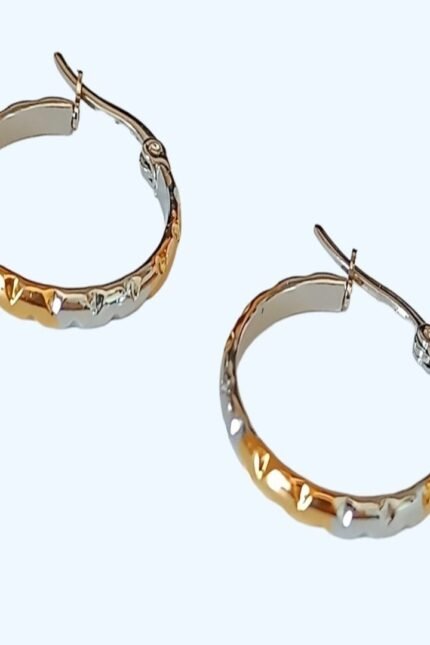 Κρίκοι Δίχρωμοι από Ατσάλι