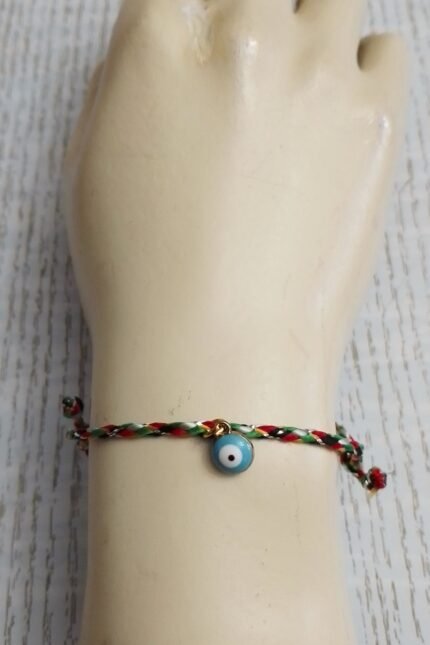 Σετ 5 τεμ. γούρια παιδικά ματάκι γαλάζιο