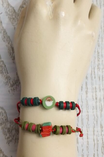 Σετ 10 τεμ. γούρια πολύχρωμα φίμο σχέδια