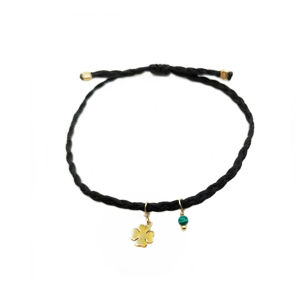 Clover bracelet βραχιόλι με charm από ασήμι 925 1