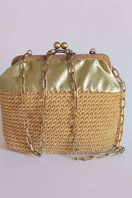 Χειροποίητη Vintage Clutch Τσάντα