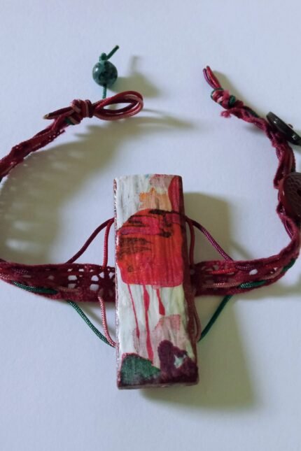 Χειροποίητο βραχιόλι από ξύλο