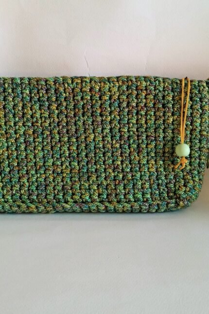 Χειροποίητο τσαντάκι πλεκτό