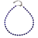 Κολιέ με μωβ jade