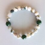 Ελαστικό βραχιόλι με αχάτη δενδρίτη