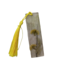 Σελιδοδείκτης από υγρό γυαλί με αποξηραμένα άνθη