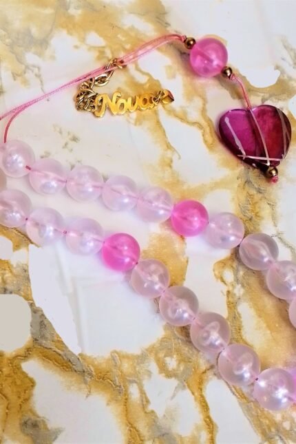 Κομπολόι ροζ-φούξια ΝΟΝΑ