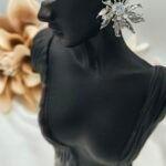 " Seline " σκουλαρίκια με κρύσταλλα ασημί