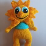 Κουκλάκι Amigurumi ηλιος