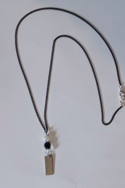 Χειροποίητο κολιέ από ατσάλι