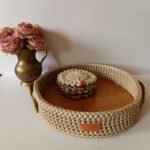 Χειροποίητος διακοσμητικός δίσκος.