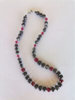 Κολιέ με Λαρβικίτη και Αχάτη Ruby - Image 6