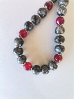 Κολιέ με Λαρβικίτη και Αχάτη Ruby - Image 3