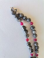 Κολιέ με Λαρβικίτη και Αχάτη Ruby - Image 4