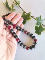 Κολιέ με Λαρβικίτη και Αχάτη Ruby - Image 5