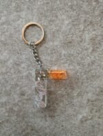 Χειροποίητο Μπρελόκ Μονόγραμμα Γ quilling - Image 3