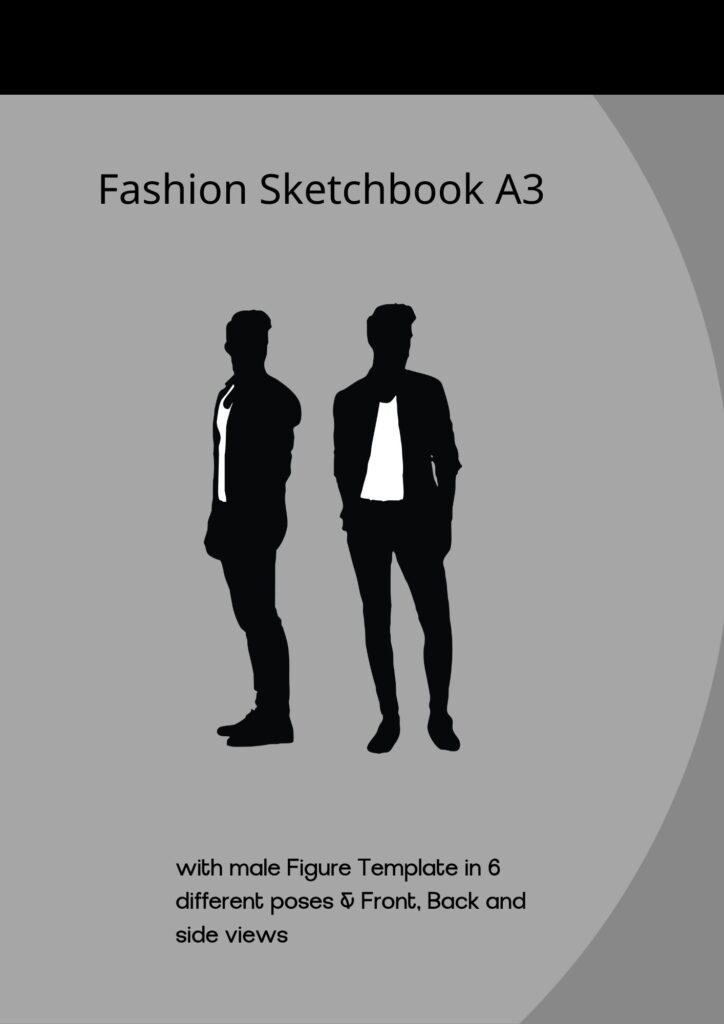 Male Fashion Sketchbook Α3