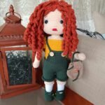 Χειροποίητη κουκλα Amigurumi back to school