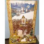 Χειροποιητο Χριστουγεννιατικο επιτραπεζιο διακοσμητικο