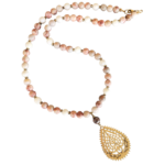 Κολιέ με Ίασπι και Φίλντισι