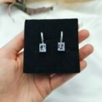 ''EVERIL'' Σκουλαρίκια νυφικά με πέτρα ζιργκον