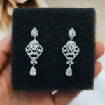 ''EMMA'' σκουλαρίκια νυφικά με πέτρες ζιργκόν