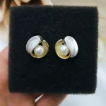 ''Elegant'' σκουλαρίκια νυφικ΄΄α με πέρλα