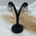 '' Hana '' Λαμπερά νυφικά σκουλαρίκια